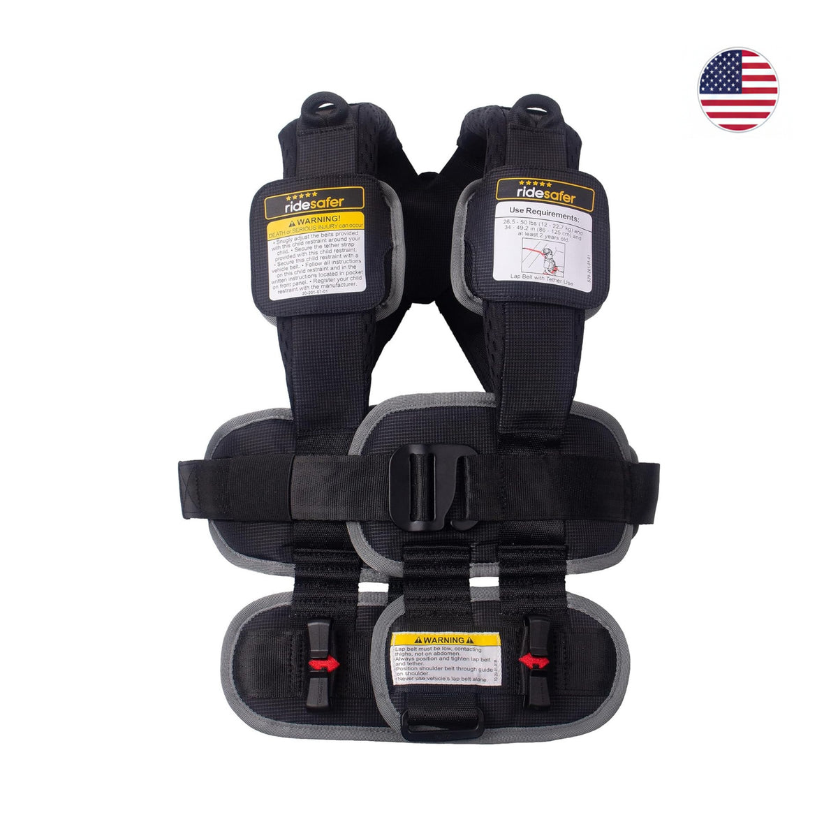 RIDESAFER TRAVEL VEST (TAX-INCLUDED Free shipping by Amazon US)