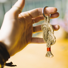 Load image into Gallery viewer, Jute Keychain
