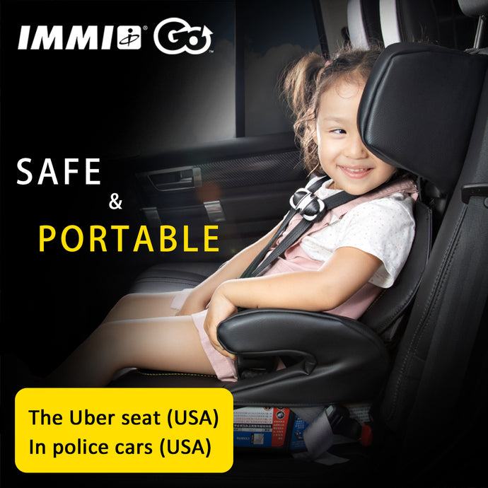 USA IMMI GO (UBER SEAT) PORTABLE CAR SEAT (AGE 9MO-12YO)